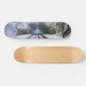 Winterstraße Skateboard (Horizontal)