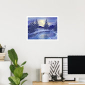 Winterstrom III Poster (Heimbüro)