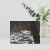 Winterstrom-Postkarte Postkarte (Stehend Vorderseite)
