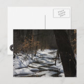 Winterstrom-Postkarte Postkarte (Vorne/Hinten)