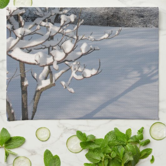 Wintersturm Handtuch (Gefaltet)