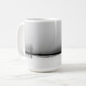 Wintersturm in Island Kaffeetasse (Vorderseite Links)