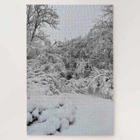 Wintersturm Puzzle (Vertikal)