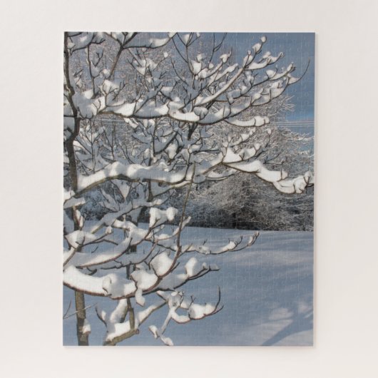 Wintersturm Puzzle (Vertikal)