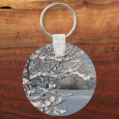 Wintersturm Schlüsselanhänger (Vorderseite)