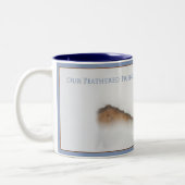 Wintersturm Zweifarbige Tasse (Links)