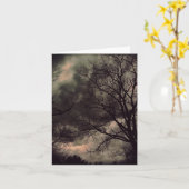 Wintersturmnotecard Karte (Gelbe Blume)