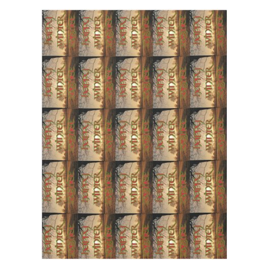 Wintersun-Tischdecke für Winter-Sonnenwende Tischdecke (Vorderseite)