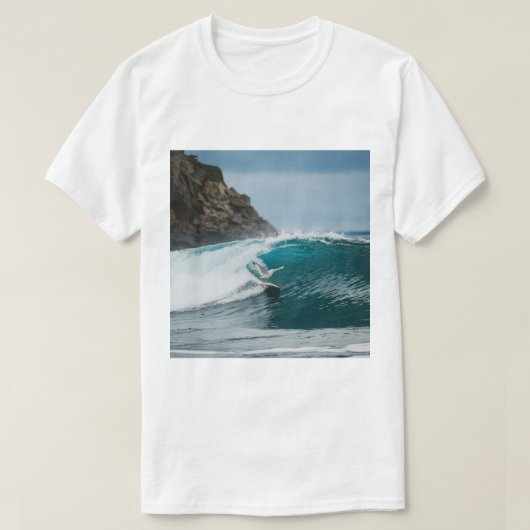 Wintersurfer Seagull, Seagull Surfen, Seagull T T-Shirt (Design vorne)