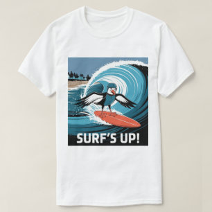 Wintersurfer Seagull, Seagull Surfen, Seagull T T-Shirt
