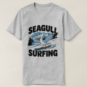 Wintersurfer Seagull, Seagull Surfen, Seagull T T-Shirt
