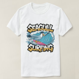 Wintersurfer Seagull, Seagull Surfen, Seagull T T-Shirt