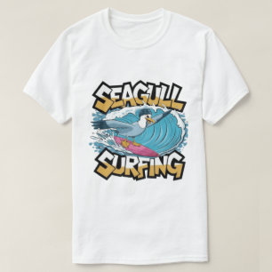 Wintersurfer Seagull, Seagull Surfen, Seagull T T-Shirt