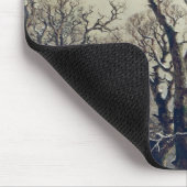 Winterszene, 19. Jahrhundert Mousepad (Ecke)