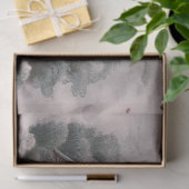 Winterszene A Seidenpapier (Geschenk)