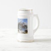 Winterszene Bierglas (VorderseiteRechts)