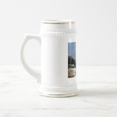 Winterszene Bierglas (Links)