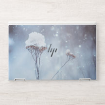 Winterszene-Frozenned-Blume