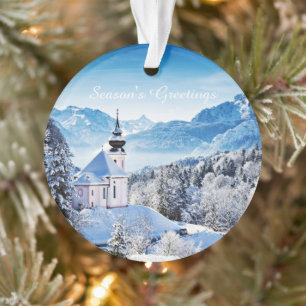 Winterszene individuell  ornament