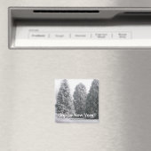 Winterszene Magnet (In Situ (Geschirrspüler))