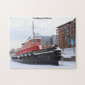 Winterszene Montreal. Jigsaw Puzzle (Horizontal)