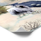 Winterszene Print Poster (Ecke)