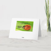 Winterszene Raum-Foto-Gruß-Karten Karte (Rückseite)