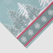 Winterszene Seidenpapier (Ausschnitt)