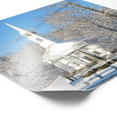 Winterszene Sterling, Ma Fotodruck (Ecke)