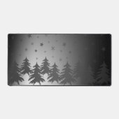 Winterszene, Weihnachtsnacht, Sternenhimmel der Na Schreibtischunterlage (Vorderseite)