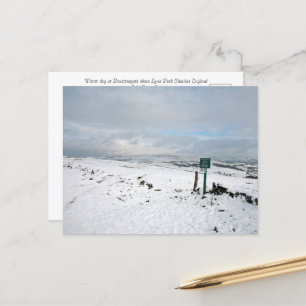 Wintertag Bowstonegat Postkarte