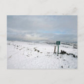 Wintertag Bowstonegat Postkarte (Vorderseite)