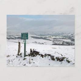 Wintertag Bowstonegat Postkarte