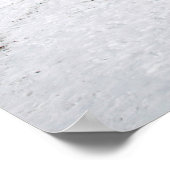 Wintertag Bowstonegate Postkarte Poster (Ecke)