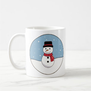 Wintertag des Snowy Snowman Kaffeetasse