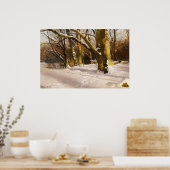Wintertag im Wald - 1917 | VINTAG Poster (Küche)