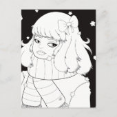Wintertag Postkarte (Vorderseite)