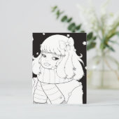 Wintertag Postkarte (Stehend Vorderseite)
