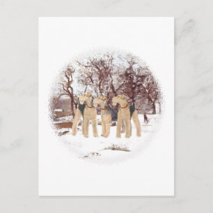 Wintertag Postkarte