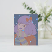 Wintertag Postkarte (Stehend Vorderseite)