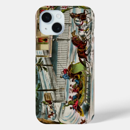 Wintertage Weihnachtszeit Case-Mate iPhone Hülle (Rückseite)