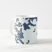 Wintertarnung Kaffeetasse (Vorderseite Links)