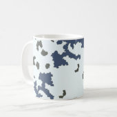 Wintertarnung Kaffeetasse (Vorderseite Links)