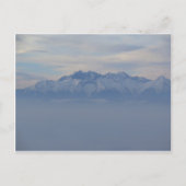 Wintertatra aus Pieniny Postkarte (Vorderseite)