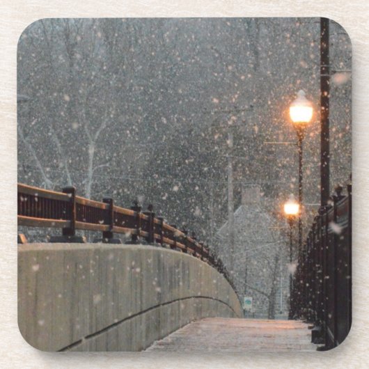 Wintertaufe 86 getränkeuntersetzer (Vorderseite)