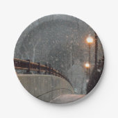 Wintertaufe 86 pappteller (Vorderseite)