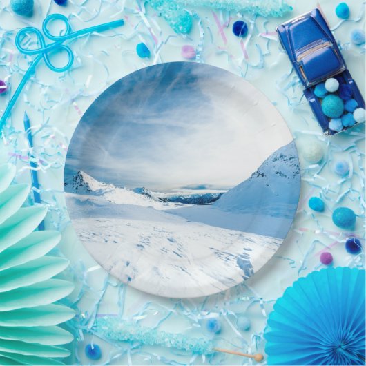 Wintertaufe 88 pappteller (Party)