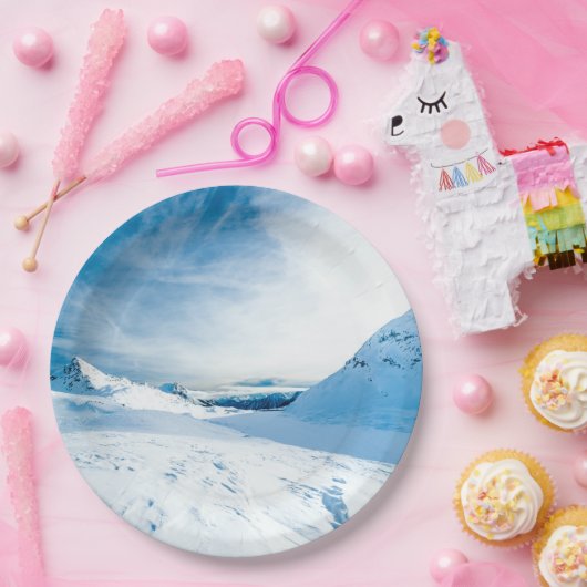 Wintertaufe 88 pappteller (Party)