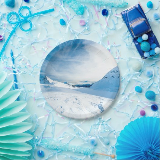 Wintertaufe 88 pappteller (Party)