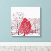 Wintertaufe 89 leinwanddruck (Insitu (Holzboden))
